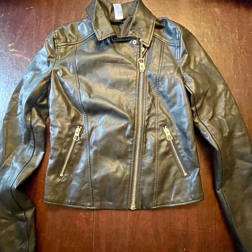 H&M Faux Leather Jacket